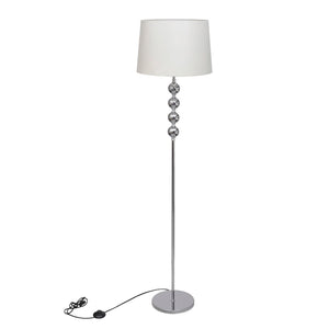 Weiße Stehlampe