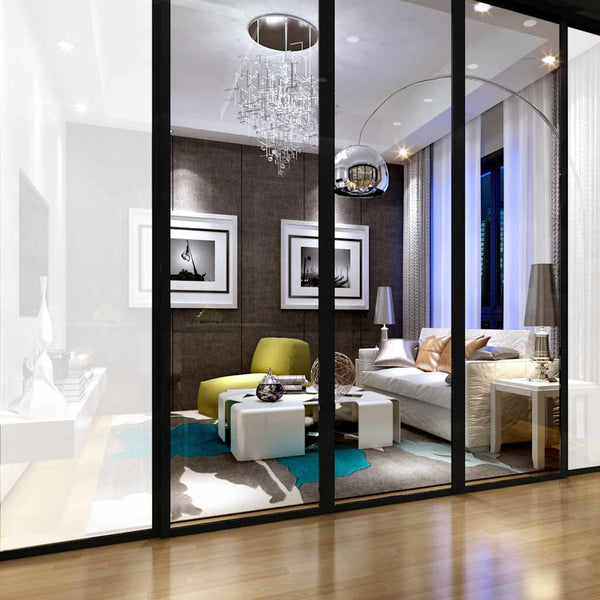 Fensterfolie Matt Grau 0,9x5 m PVC