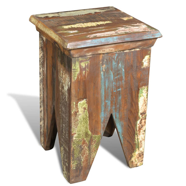 Massivholz Hocker Altholz