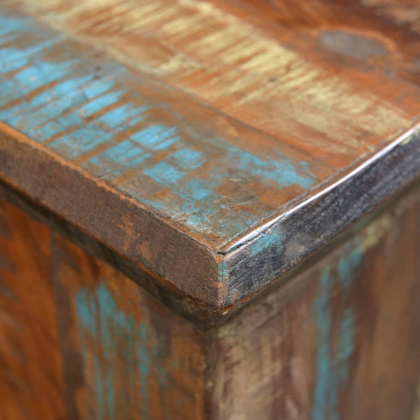 Massivholz Hocker Altholz