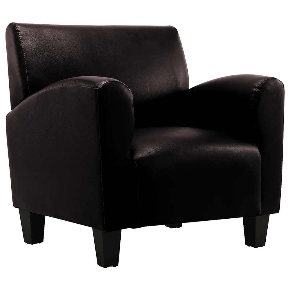 vidaXL Armchair Dark Brown Faux Leather
