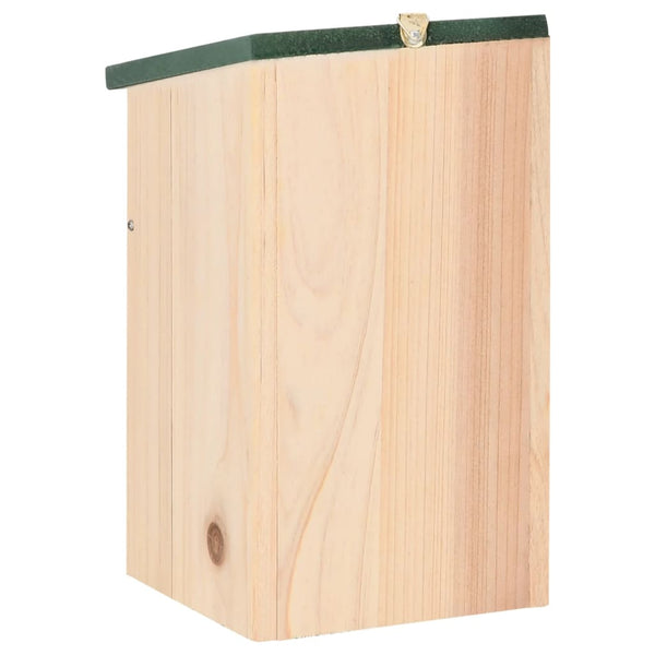 Holz Vogelhäuser 4er Set 12x12x22cm
