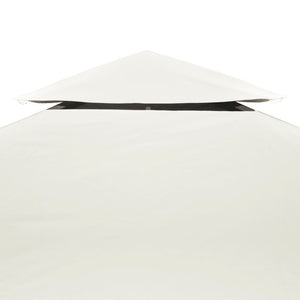 Pavillon Ersatzdach Cremeweiß 3x3 m