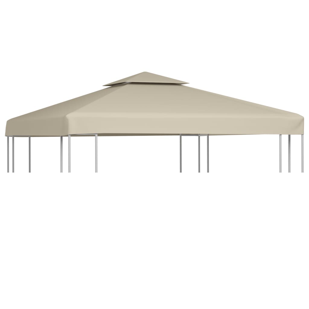 Pavillon Ersatzdach Beige 3x3 m