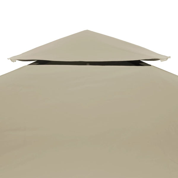Pavillon Ersatzdach Beige 3x3 m