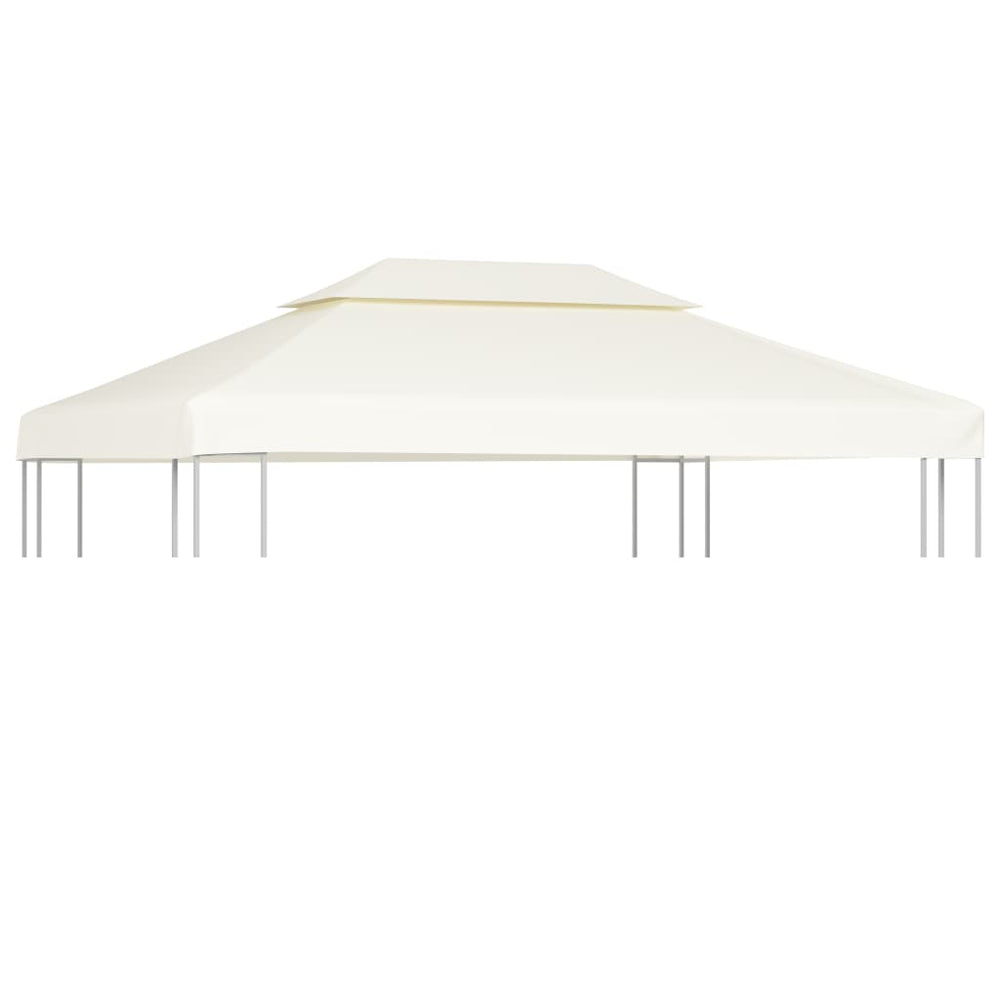 Pavillon Ersatzdach Cremeweiß 3x4 m