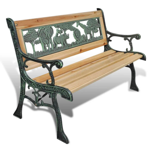 Kinder Gartenbank Holz 84 cm