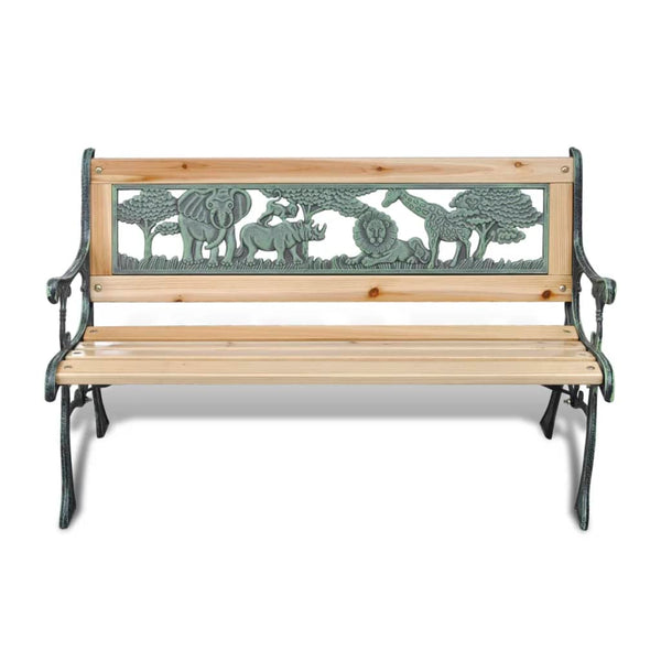Kinder Gartenbank Holz 84 cm