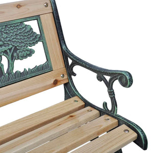 Kinder Gartenbank Holz 84 cm