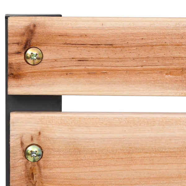 Gartenbank Holz & Eisen, 120 cm