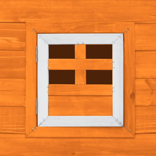 Hühnerstall mit 1 Legenest Holz