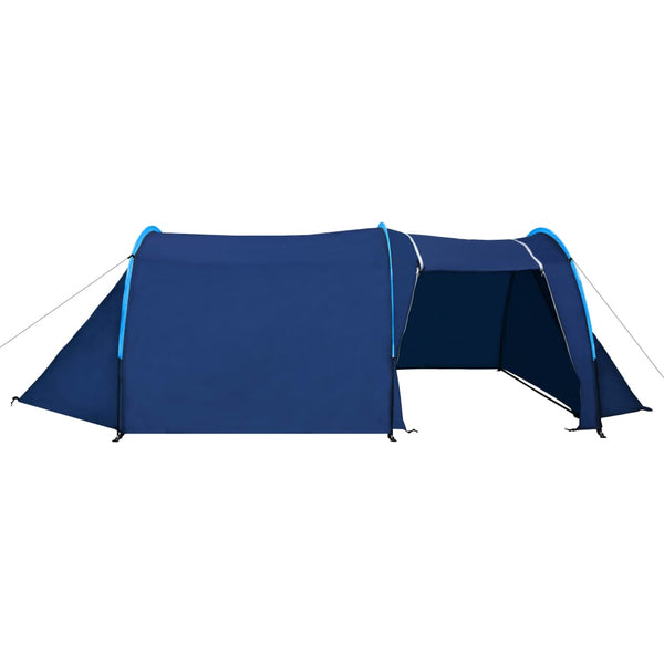4-Personen Campingzelt Marineblau/Hellblau