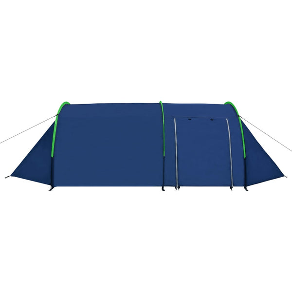 4-Personen Campingzelt Marineblau/Grün