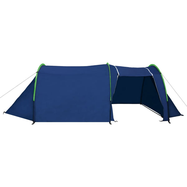 4-Personen Campingzelt Marineblau/Grün