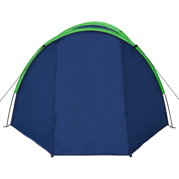 4-Personen Campingzelt Marineblau/Grün