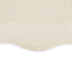Markisenbespannung Canvas Creme 4x3 m (ohne Rahmen)
