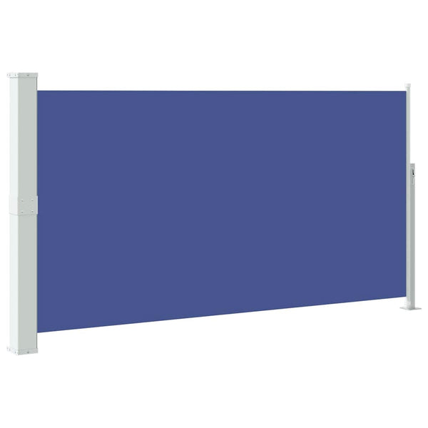 Blaue Seitenmarkise 160x300 cm