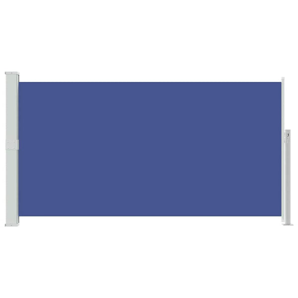 Blaue Seitenmarkise 160x300 cm
