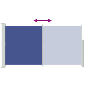Blaue Seitenmarkise 160x300 cm