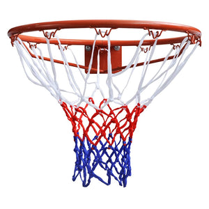 vidaXL Panier de basket avec filet orange 45 cm