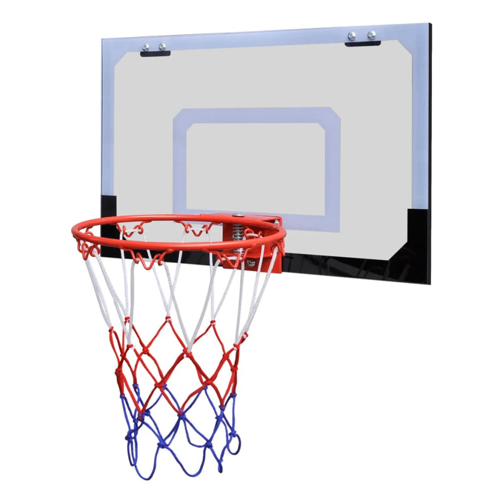 Mini Basketball Hoop Set with Ball and Pump - Indoor Use