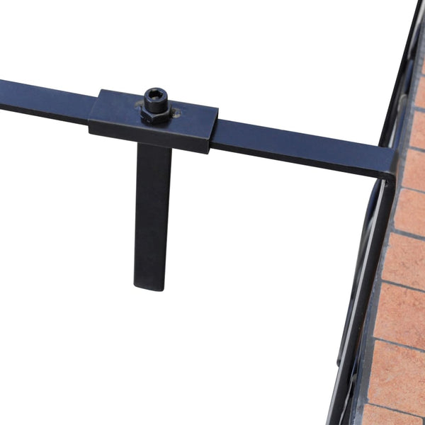 vidaXL Table de balcon suspendue Mosaïque terre cuite