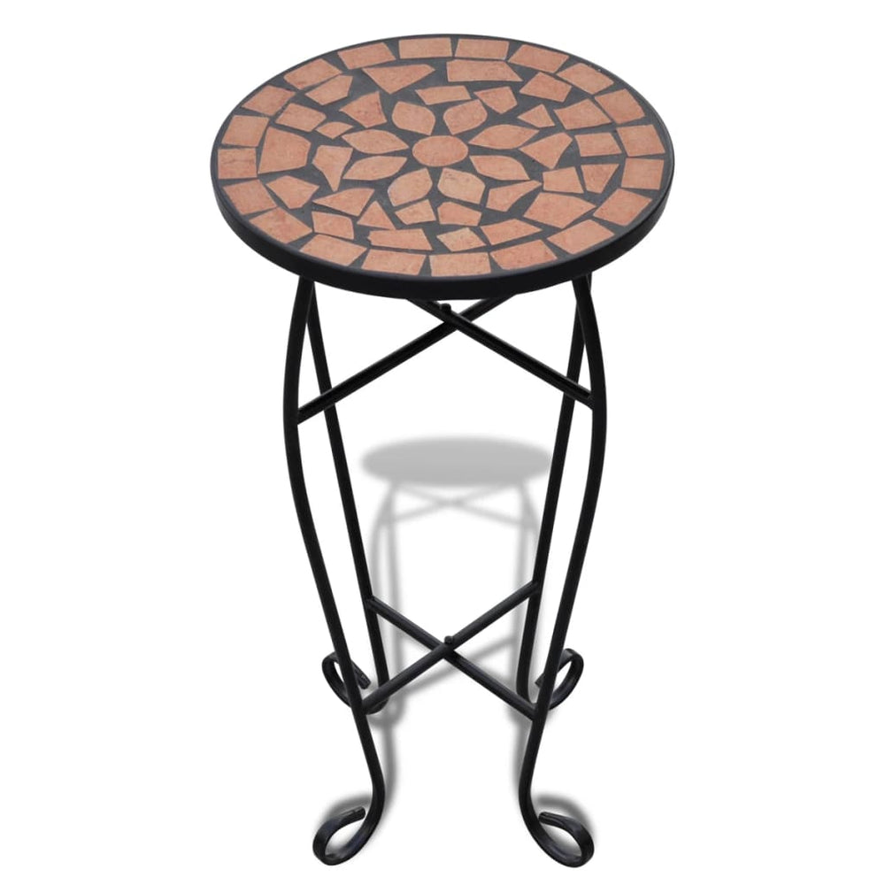 Mosaik Beistelltisch Terracotta