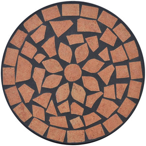 Mosaik Beistelltisch Terracotta