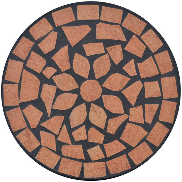 Mosaik Beistelltisch Terracotta