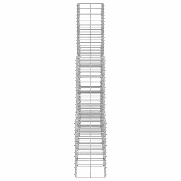 Gabionen-Set 6-tlg. Verzinkter Draht