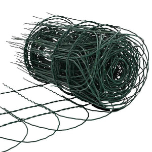 Beetzaun Pulverbeschichtetes Eisen 10x0,4 m