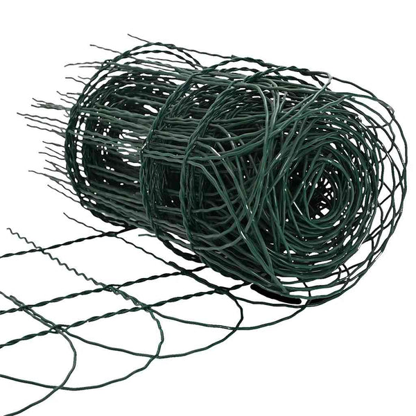 Beetzaun Pulverbeschichtetes Eisen 10x0,4 m