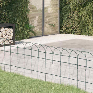 Beetzaun Pulverbeschichtetes Eisen 25×0,4 m