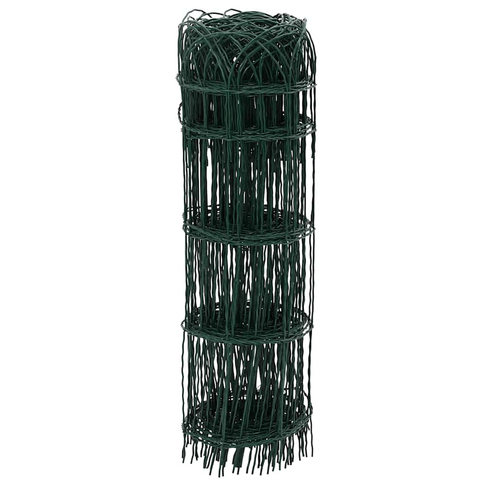Beetzaun Pulverbeschichtetes Eisen 10×0,65 m