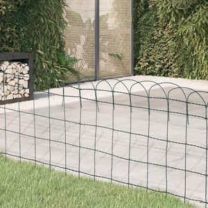 Beetzaun Pulverbeschichtetes Eisen 10×0,65 m