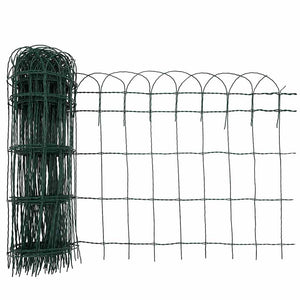 Beetzaun Pulverbeschichtetes Eisen 25×0,65 m