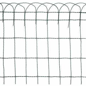 Beetzaun Pulverbeschichtetes Eisen 25×0,65 m