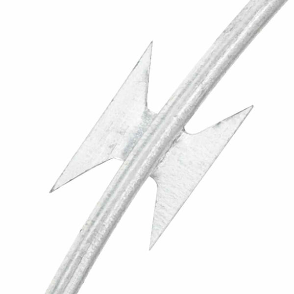Stacheldraht Concertina Klingendraht Verzinkter Stahl 100 m