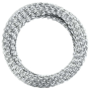 Stacheldraht Concertina Klingendraht Verzinkter Stahl 60 m