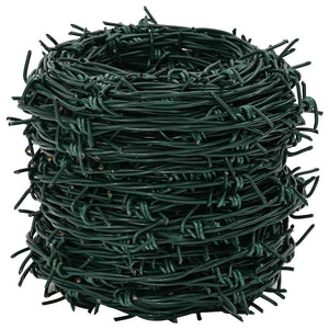 Stacheldraht Grün 100 m