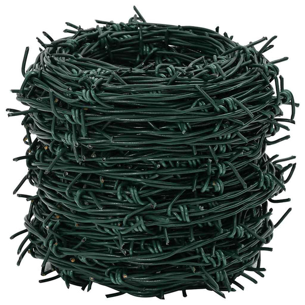 Stacheldraht Grün 100 m