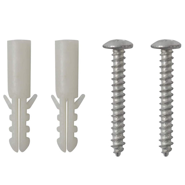 LED Wandleuchte Edelstahl Kegelform