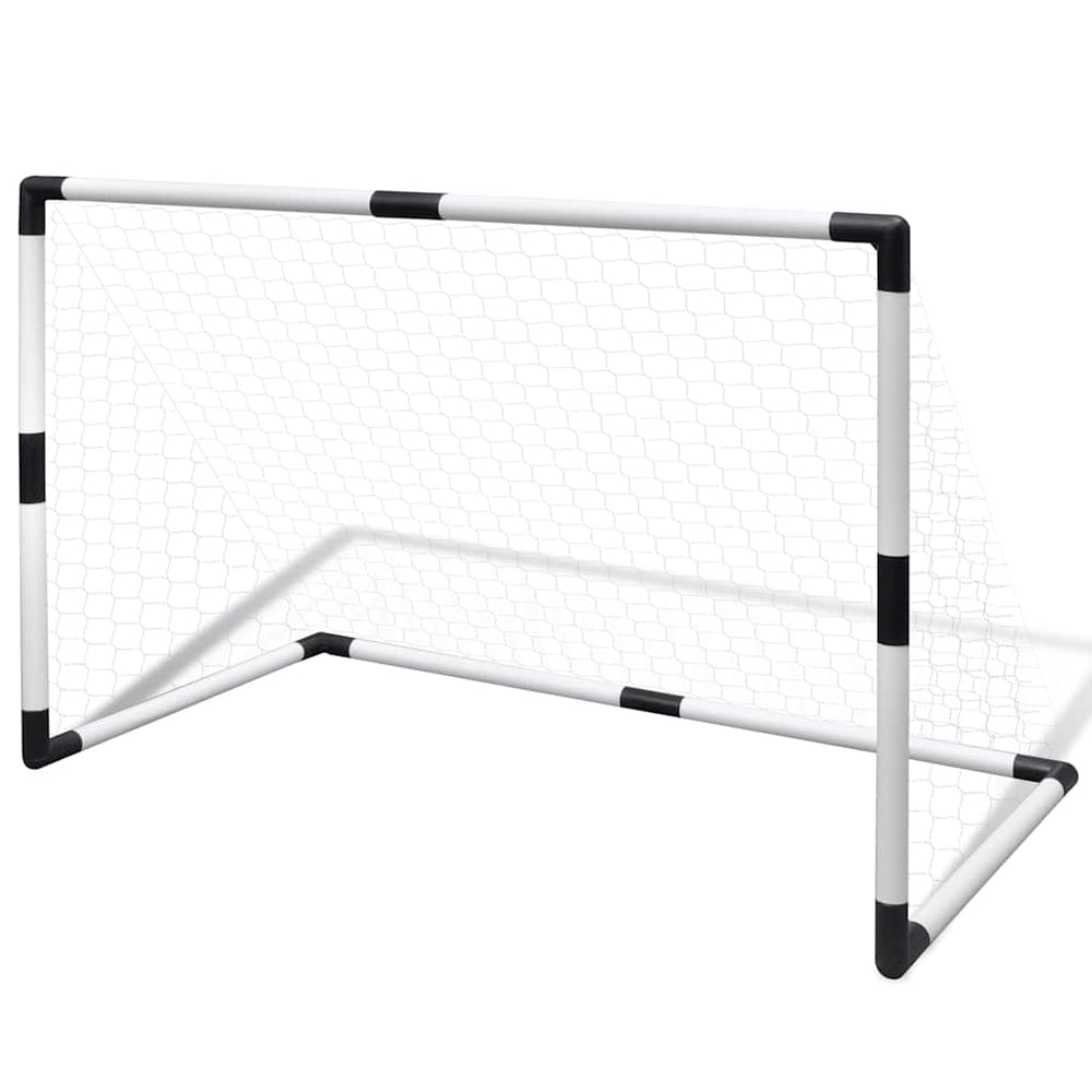 vidaXL 2-pc. Mini Football Goal Set for Children 91.5x48x61 cm