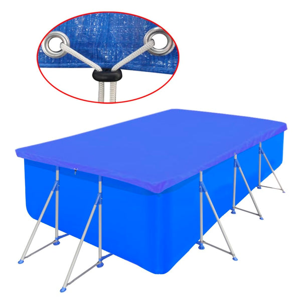 Rechteckige Poolabdeckung 400x207 cm