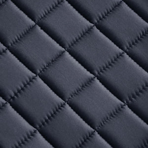 16" Reitsattel Set Echtes Leder Schwarz