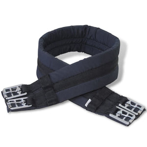 Pferdesattel Set 17,5" Schwarz Leder 5-in-1