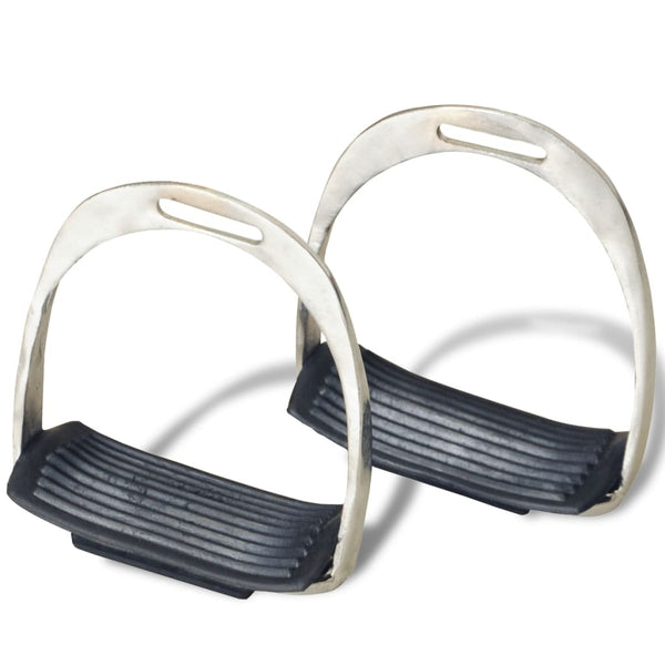 Pferdesattel Set 17,5" Schwarz Leder 5-in-1