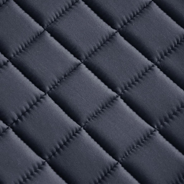 Pferdesattel Set 17,5" Schwarz Leder 5-in-1