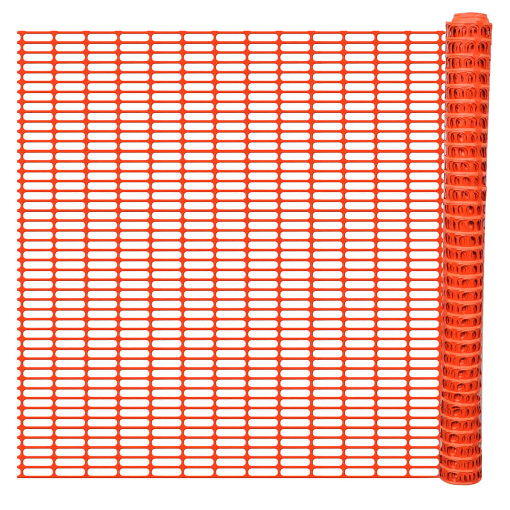 vidaXL Safety Fence 50 m Orange