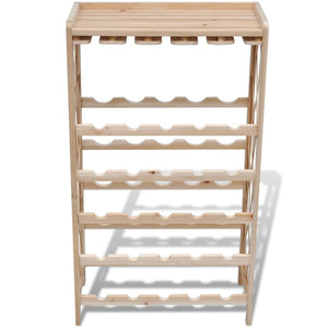 Weinregal aus Holz für 25 Flaschen